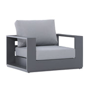 Deko Living - 5 Place Seating Ficarazzi Outdoor Conversation Sofa Set with Coffee Table
