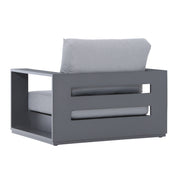 Deko Living - 5 Place Seating Ficarazzi Outdoor Conversation Sofa Set with Coffee Table