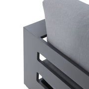 Deko Living - 5 Place Seating Ficarazzi Outdoor Conversation Sofa Set with Coffee Table