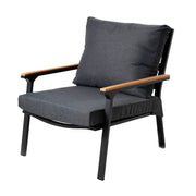 Deko Living - 4 Place Seating Outdoor Patio Conversation Set with Coffee Table