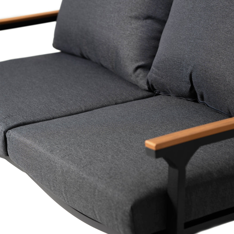 Deko Living - 4 Place Seating Outdoor Patio Conversation Set with Coffee Table
