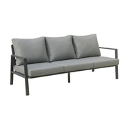 Deko Living - 5 Place Seating Outdoor Patio Conversation Set with Coffee Table