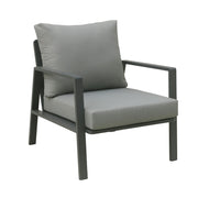 Deko Living - 5 Place Seating Outdoor Patio Conversation Set with Coffee Table