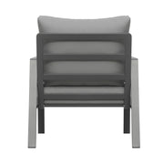 Deko Living - 5 Place Seating Outdoor Patio Conversation Set with Coffee Table