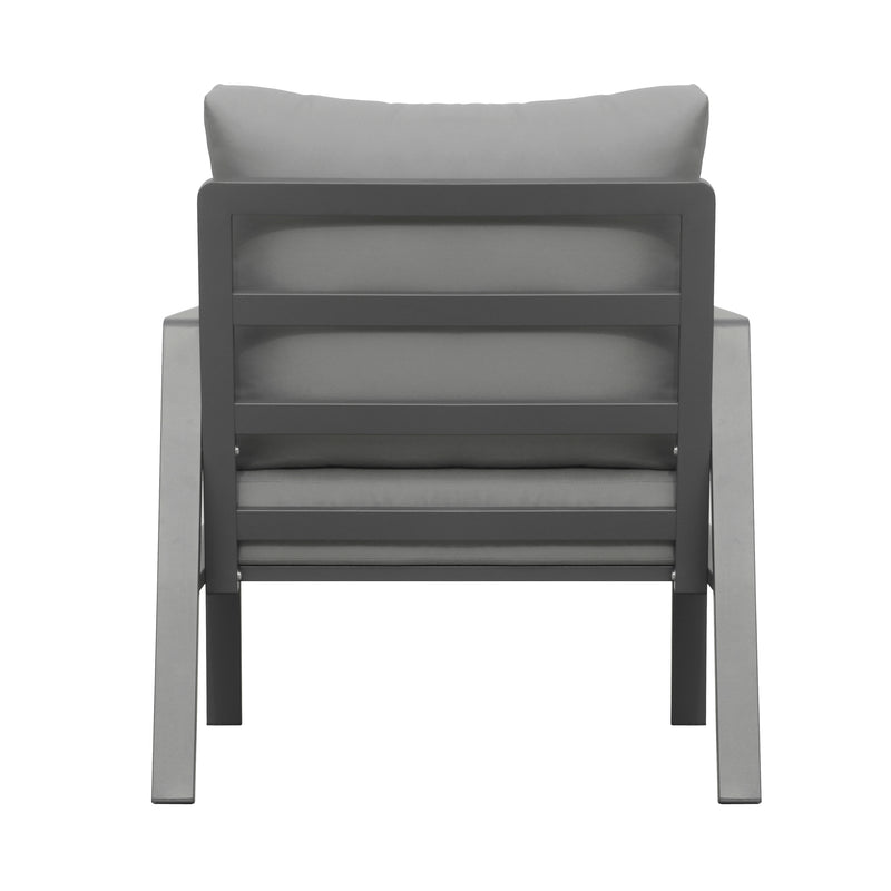 Deko Living - 5 Place Seating Outdoor Patio Conversation Set with Coffee Table