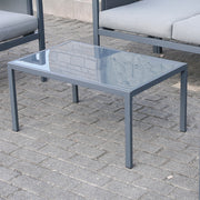 Deko Living - 4 Place Seating Outdoor Gray Sofa and Table Set