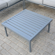 Deko Living - 5 Place Seating Outdoor Gray Sofa and Ottoman Set
