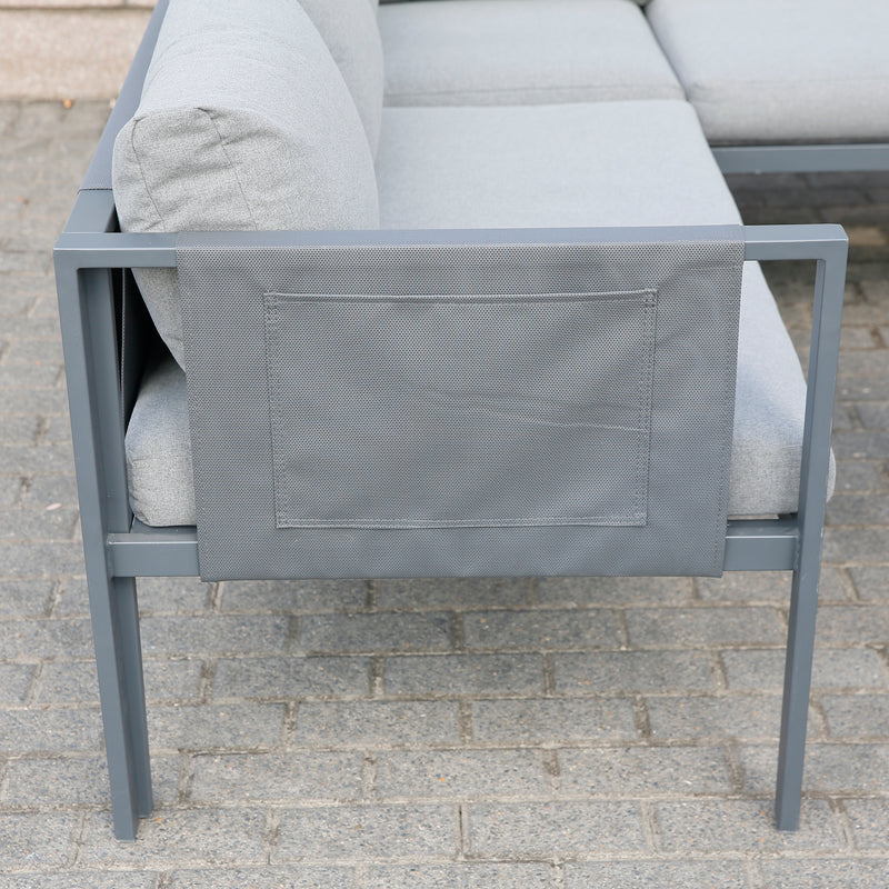 Deko Living - 5 Place Seating Outdoor Gray Sofa and Table Set