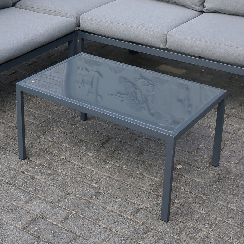 Deko Living - 5 Place Seating Outdoor Gray Sofa and Table Set