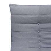 Deko Living - Gray Outdoor Compression Foam Loveseat Sofa