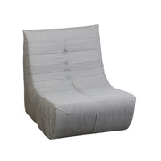 Deko Living - Gray Outdoor Compression Foam Loveseat Sofa