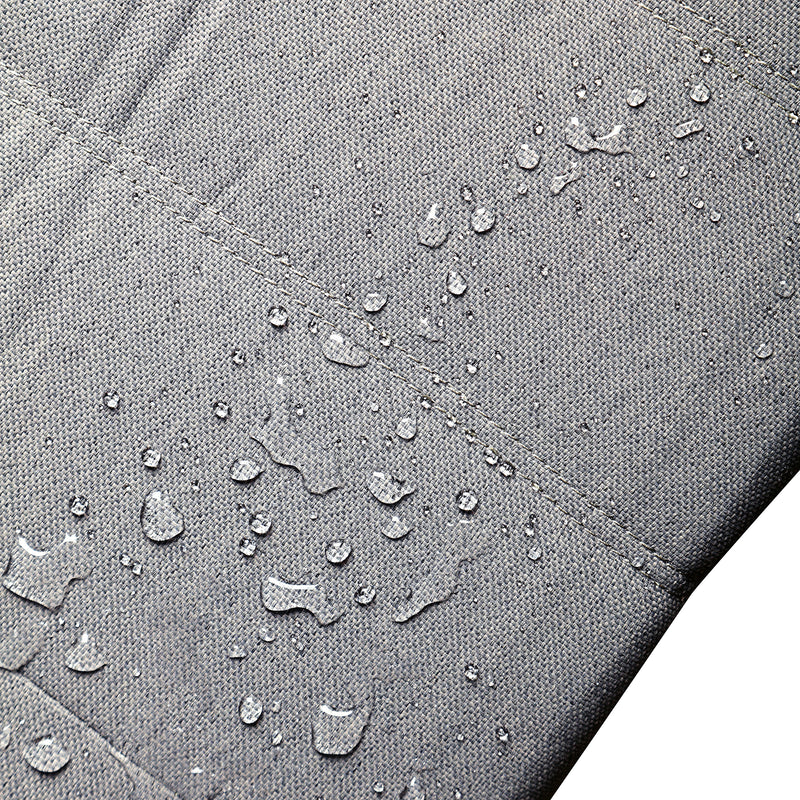 Deko Living - Gray Outdoor Compression Foam Loveseat Sofa