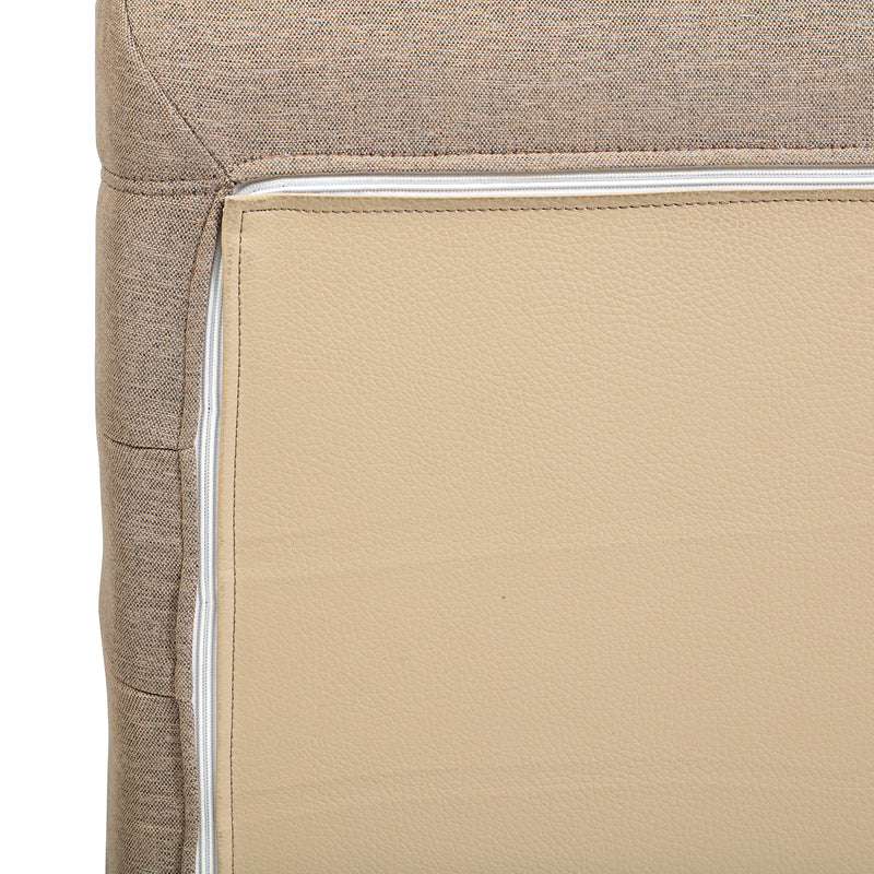Deko Living - Brown Outdoor Compression Foam Loveseat Sofa