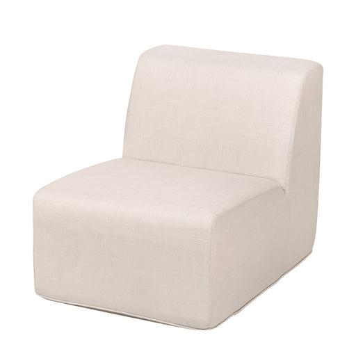 Deko Living - Beige Outdoor Compression Foam Armless Sofa Chair
