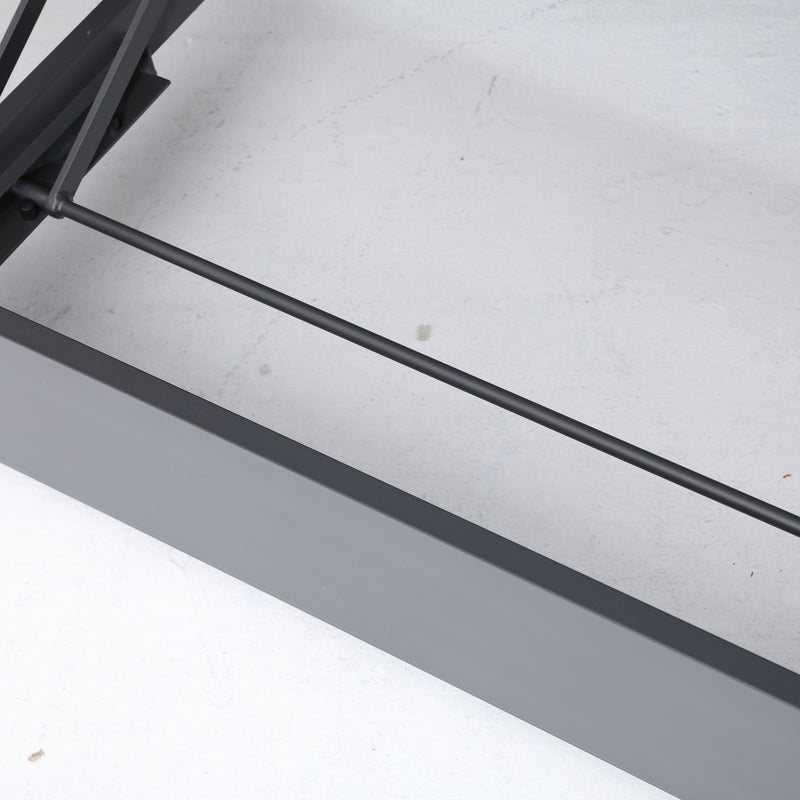 Deko Living - 2 Place Ficarazzi Outdoor Aluminum Rectangular Patio Daybed