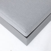 Deko Living - 2 Place Ficarazzi Outdoor Aluminum Rectangular Patio Daybed