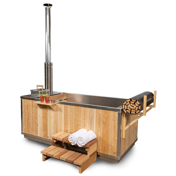 LeisureCraft The Starlight Wood Burning Hot Tub