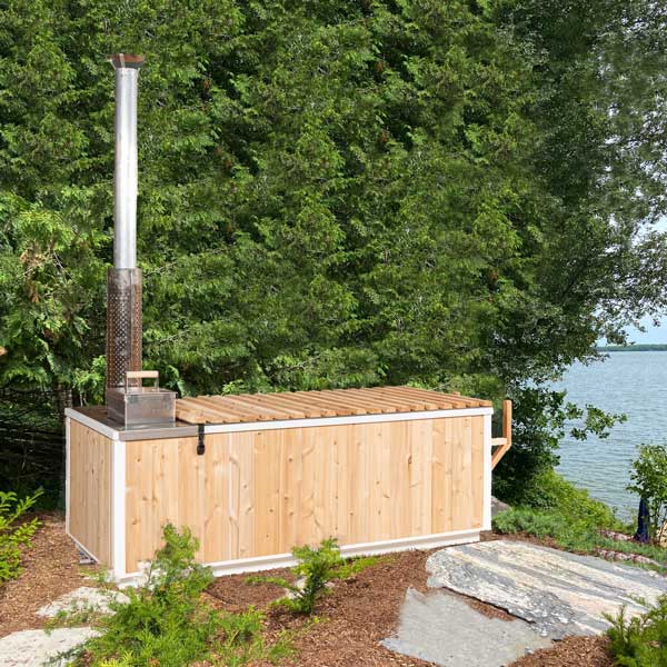 LeisureCraft The Starlight Wood Burning Hot Tub