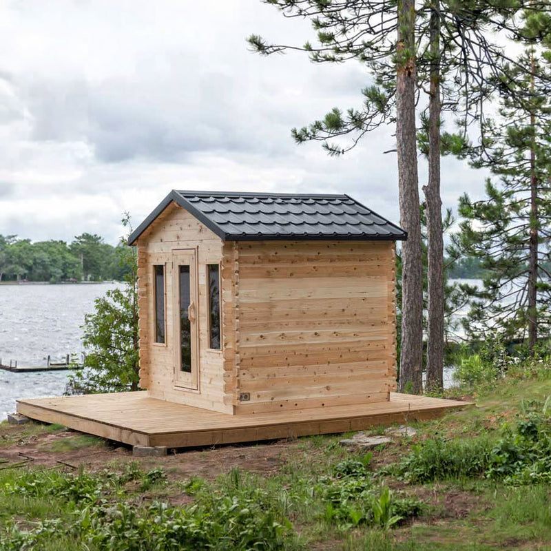 LeisureCraft Canadian Timber Georgian, Palmer, Granby Cabin Sauna