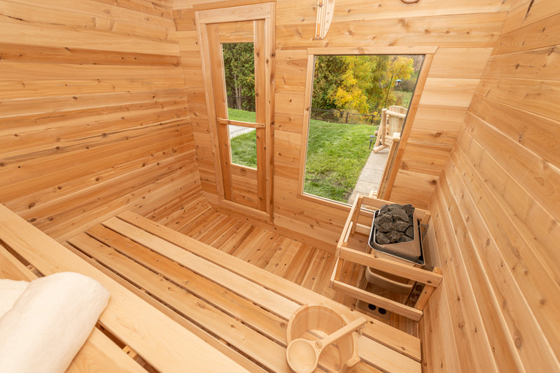 LeisureCraft Canadian Timbe Luna Sauna