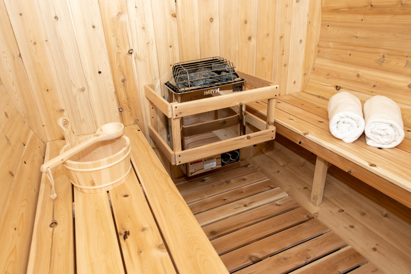 LeisureCraft Canadian Timber Barrel Sauna