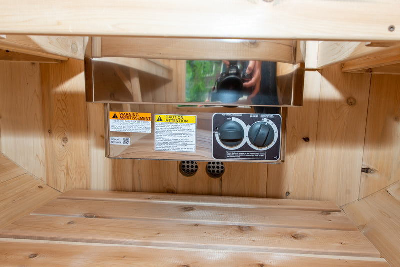 LeisureCraft Canadian Timber Barrel Sauna
