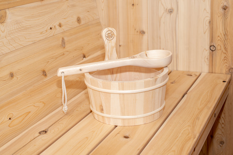 LeisureCraft Canadian Timber Barrel Sauna
