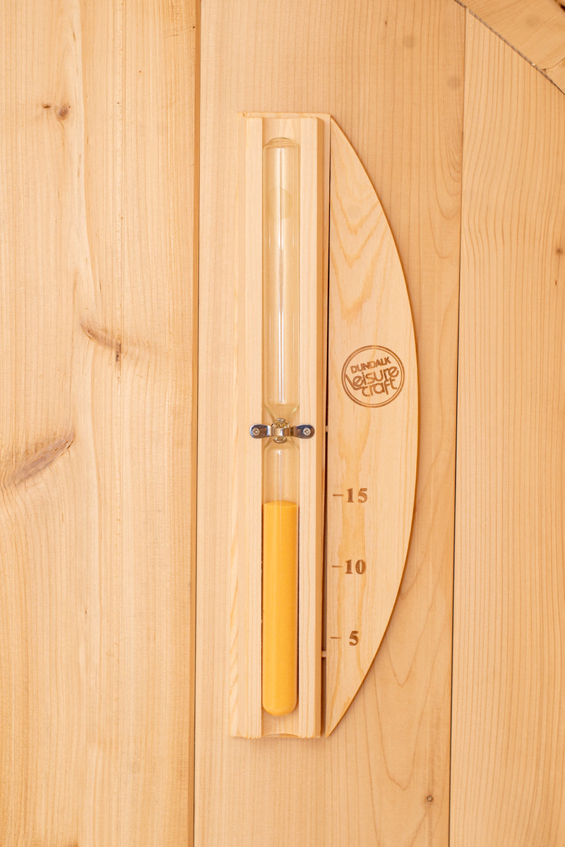 LeisureCraft Canadian Timber Barrel Sauna