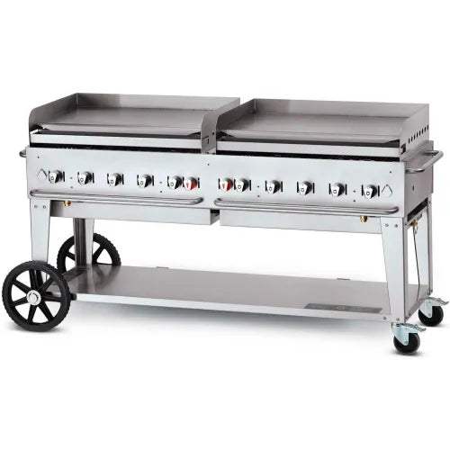 Crown Verity Mobile Outdoor Griddle 72 inch LP MG-72