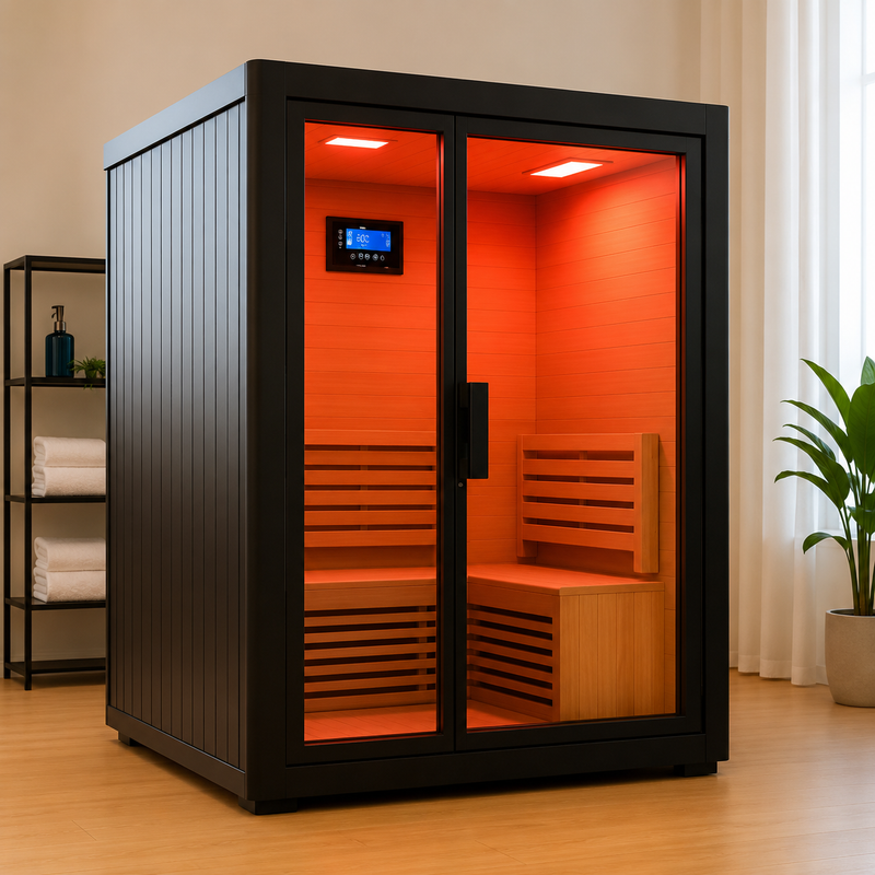 Traditional Finnish Steam Sauna - 2-3 Person, Indoor or Outdoor, Customizable
