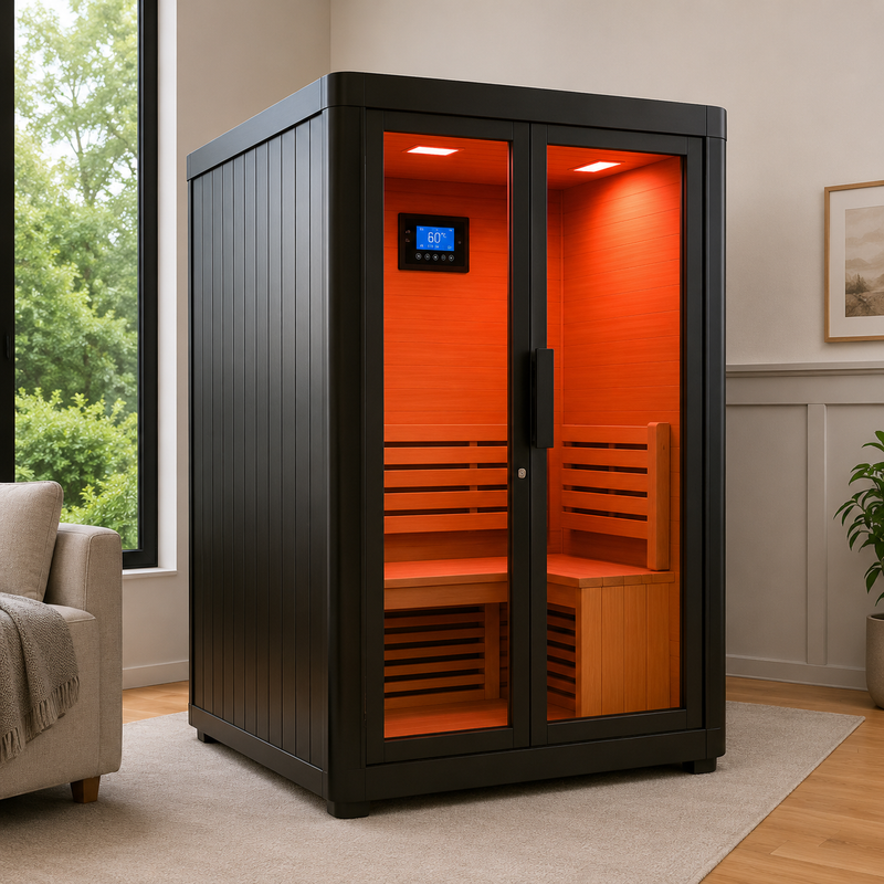 Traditional Finnish Steam Sauna - 2-3 Person, Indoor or Outdoor, Customizable