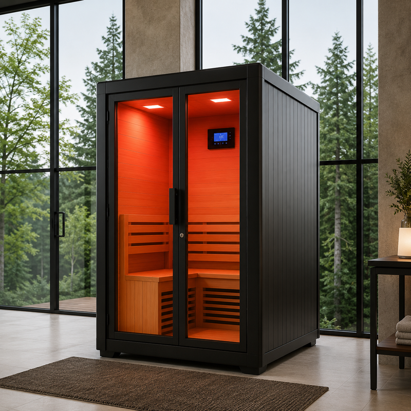 Traditional Finnish Steam Sauna - 2-3 Person, Indoor or Outdoor, Customizable
