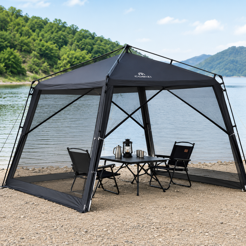 Portable Folding Camping Tent Automatic Opening Stable Beach Fishing Mosquito-proof Tent Outdoor Sunshade Camping Equipment