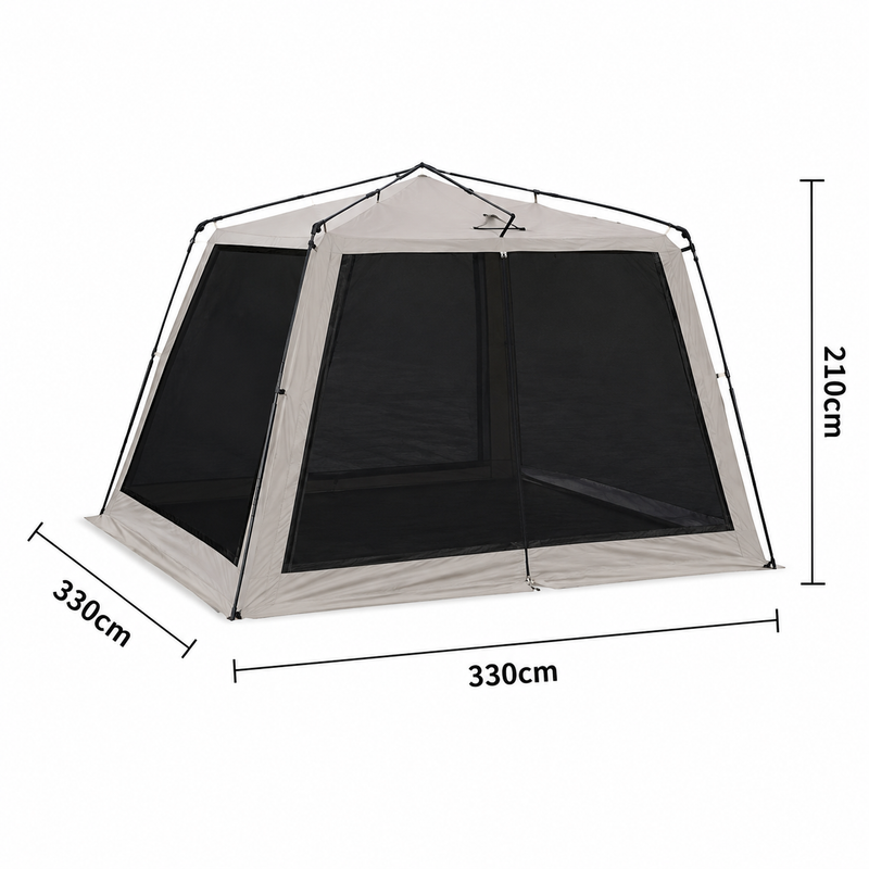 Portable Folding Camping Tent Automatic Opening Stable Beach Fishing Mosquito-proof Tent Outdoor Sunshade Camping Equipment