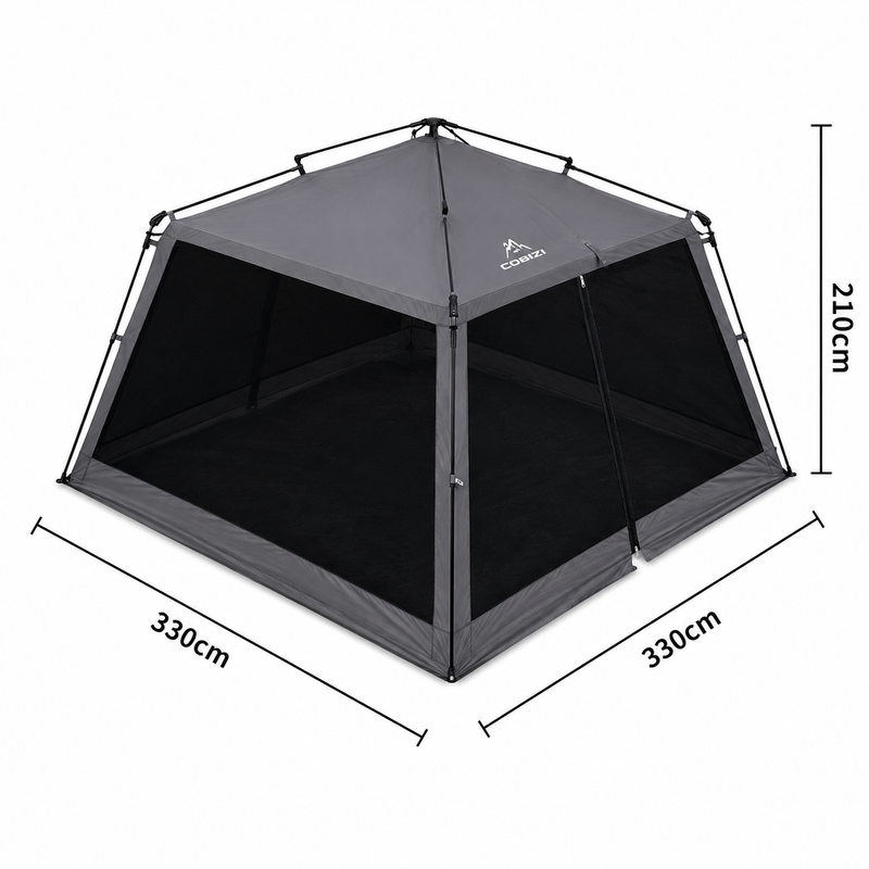 Portable Folding Camping Tent Automatic Opening Stable Beach Fishing Mosquito-proof Tent Outdoor Sunshade Camping Equipment
