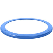Soozier Trampoline Pad, 14FT Replacement Trampoline Safety Pad Mat Spring Cover, Water-Resistant, UV-Resistant, Tear-Resistant, No Holes for Pole, Blue