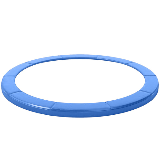 Soozier Trampoline Pad, 14FT Replacement Trampoline Safety Pad Mat Spring Cover, Water-Resistant, UV-Resistant, Tear-Resistant, No Holes for Pole, Blue