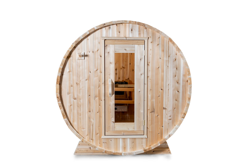 LeisureCraft Canadian Timber Barrel Sauna