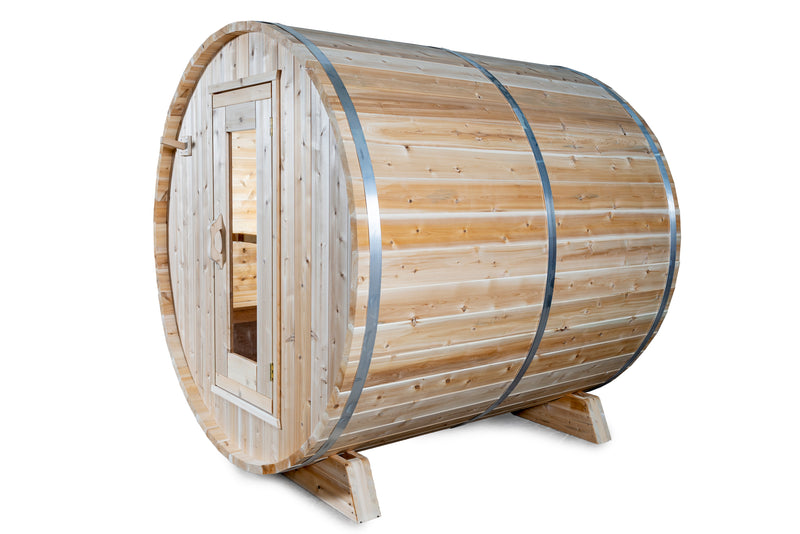 LeisureCraft Canadian Timber Barrel Sauna