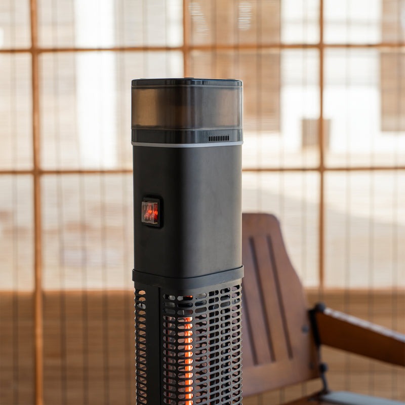Deko Living - 1500W Electric Column Heater with Halogen Tube