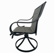 Deko Living - 4 Place Seating Outdoor Patio Dining Table and Swivel Chairs Set