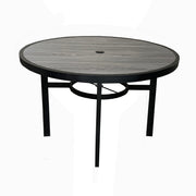 Deko Living - 4 Place Seating Outdoor Patio Dining Table and Swivel Chairs Set