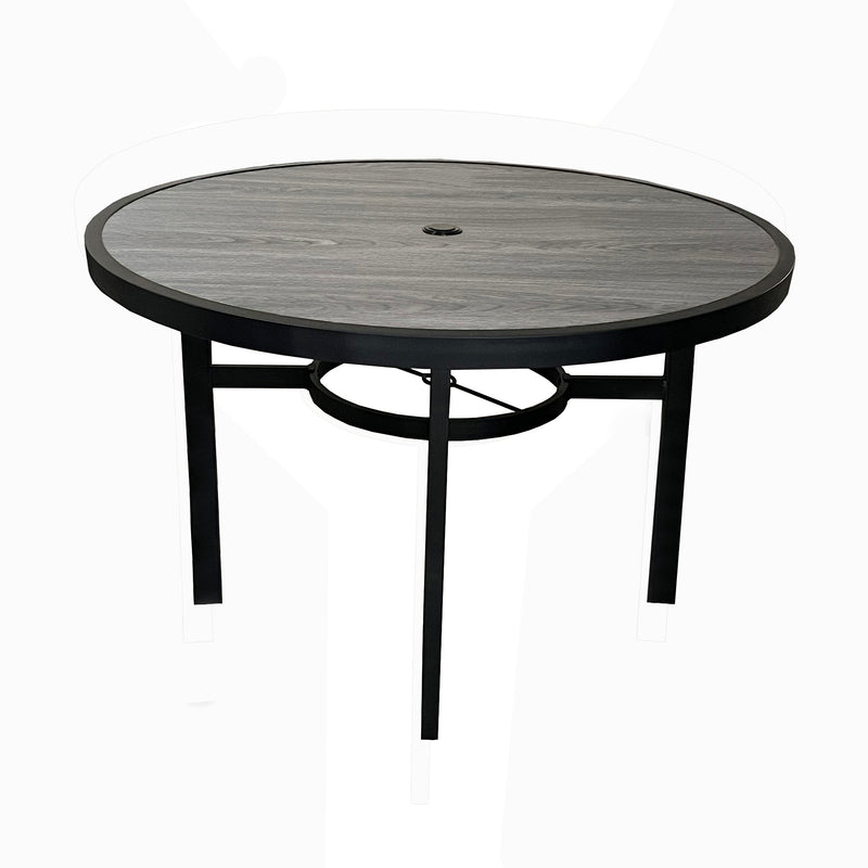 Deko Living - 4 Place Seating Outdoor Patio Dining Table and Swivel Chairs Set