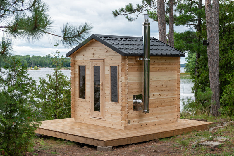 LeisureCraft Canadian Timber Georgian, Palmer, Granby Cabin Sauna