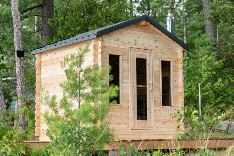 LeisureCraft Canadian Timber Georgian, Palmer, Granby Cabin Sauna
