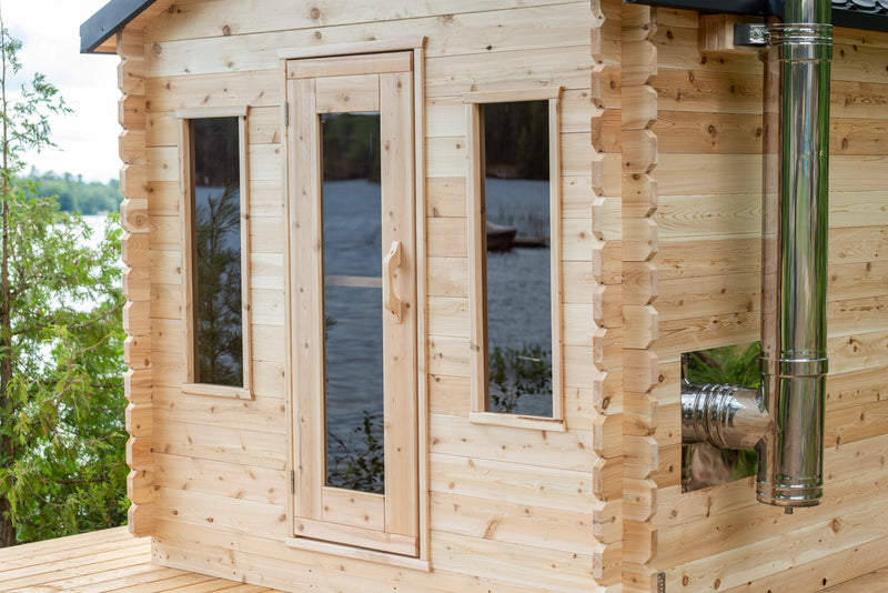 LeisureCraft Canadian Timber Georgian, Palmer, Granby Cabin Sauna