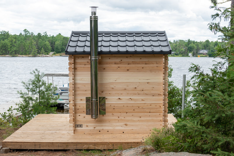 LeisureCraft Canadian Timber Georgian, Palmer, Granby Cabin Sauna