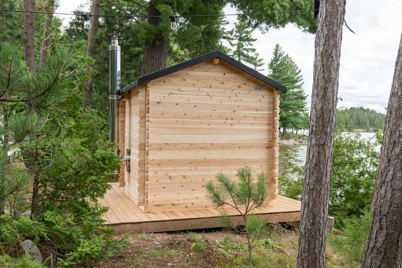 LeisureCraft Canadian Timber Georgian, Palmer, Granby Cabin Sauna