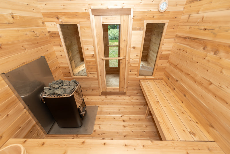 LeisureCraft Canadian Timber Georgian, Palmer, Granby Cabin Sauna