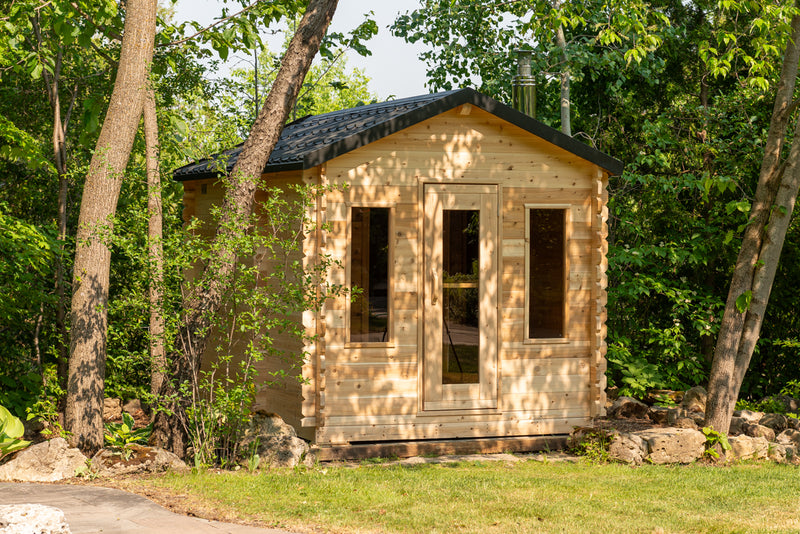 LeisureCraft Canadian Timber Georgian, Palmer, Granby Cabin Sauna